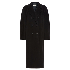 Max Mara MADAME Frakke, Sort